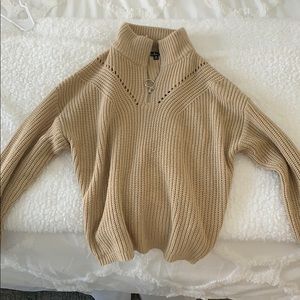 Lulus zip up sweater